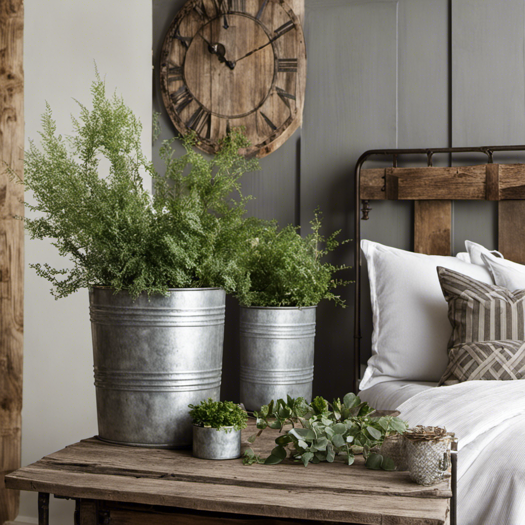 An image showcasing 12 unique ways to incorporate galvanized metal decor into your home