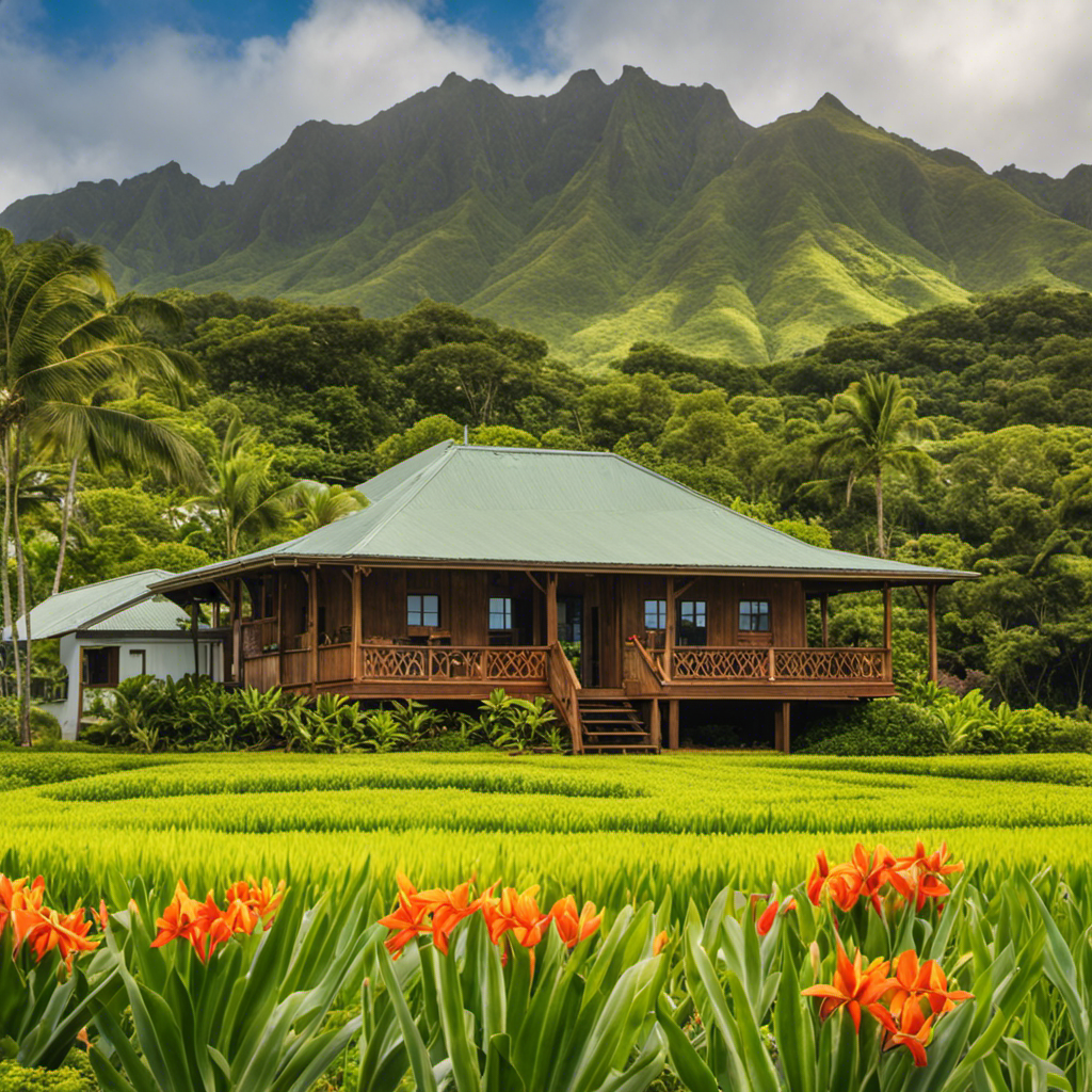 An image capturing the essence of Historical Hawaiian Havens: Top 10 Farmhouses You Must Visit