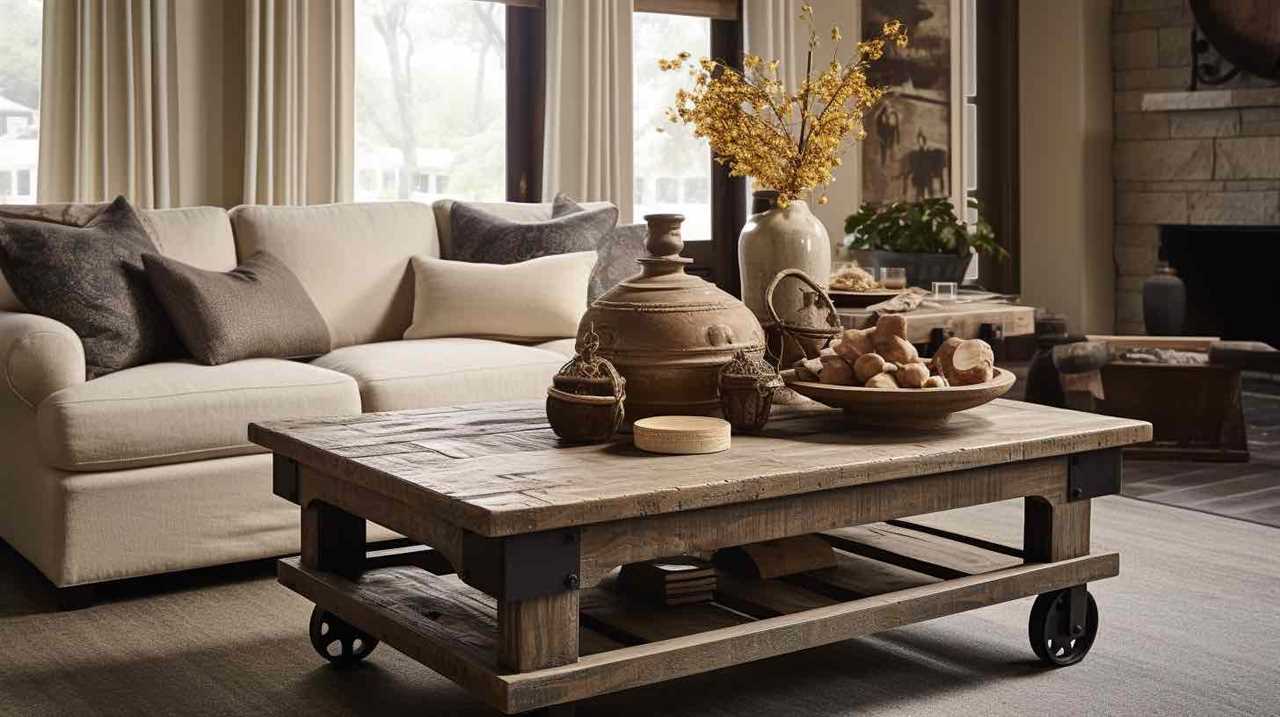 modern farmhouse tv console