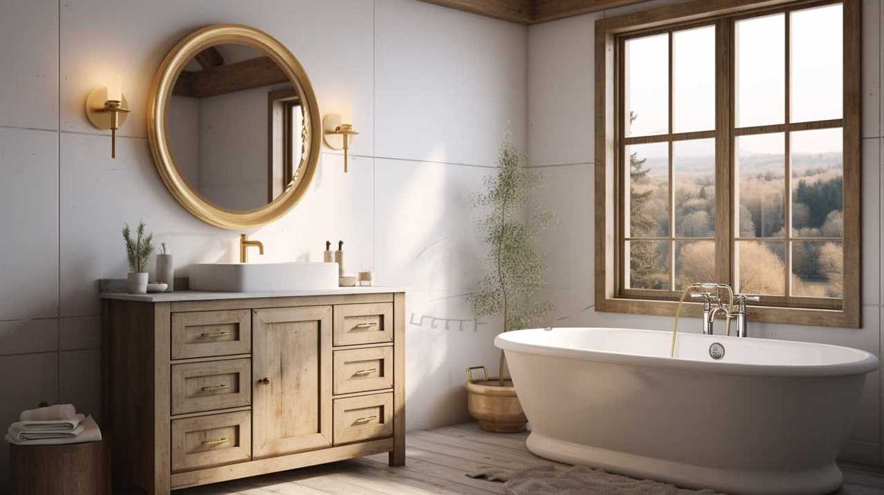 elegant farmhouse bathrooms