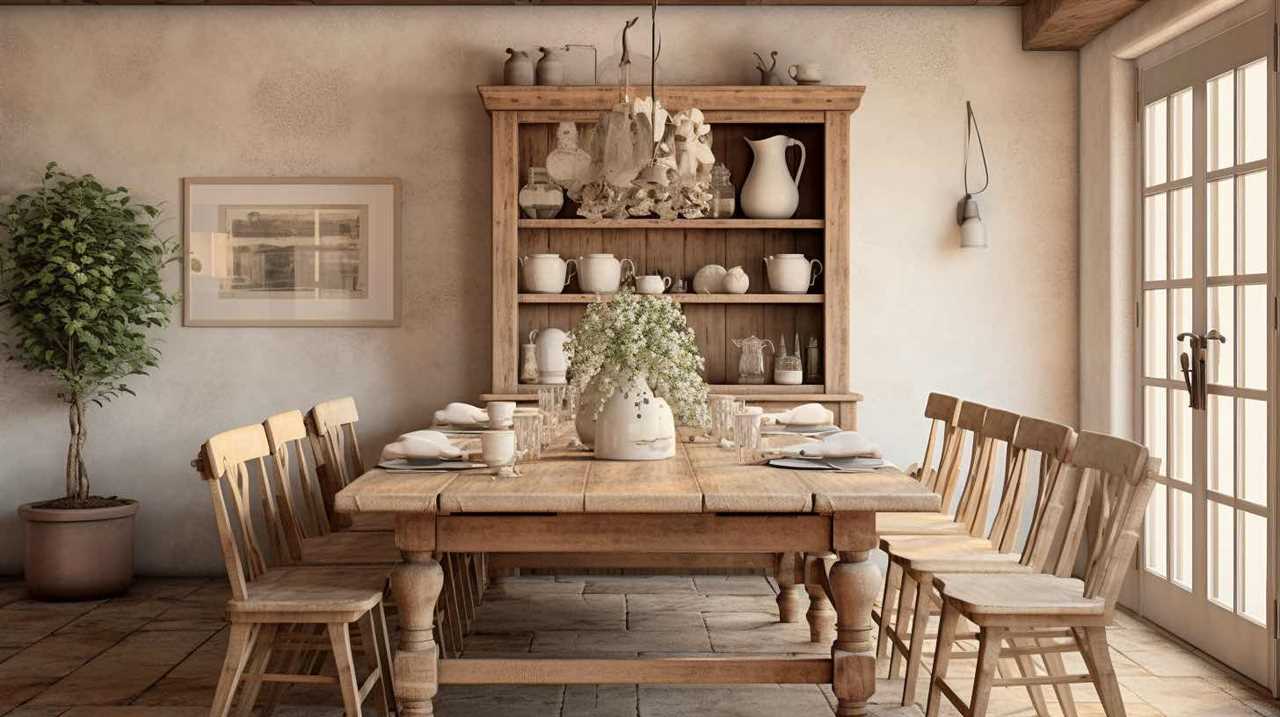farmhouse kitchen table amazon