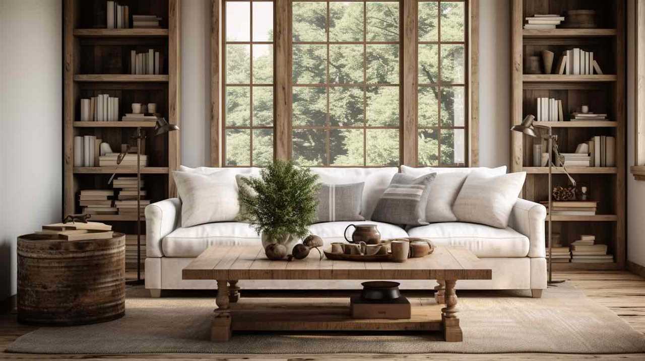 farmhouse living room furniture recliner