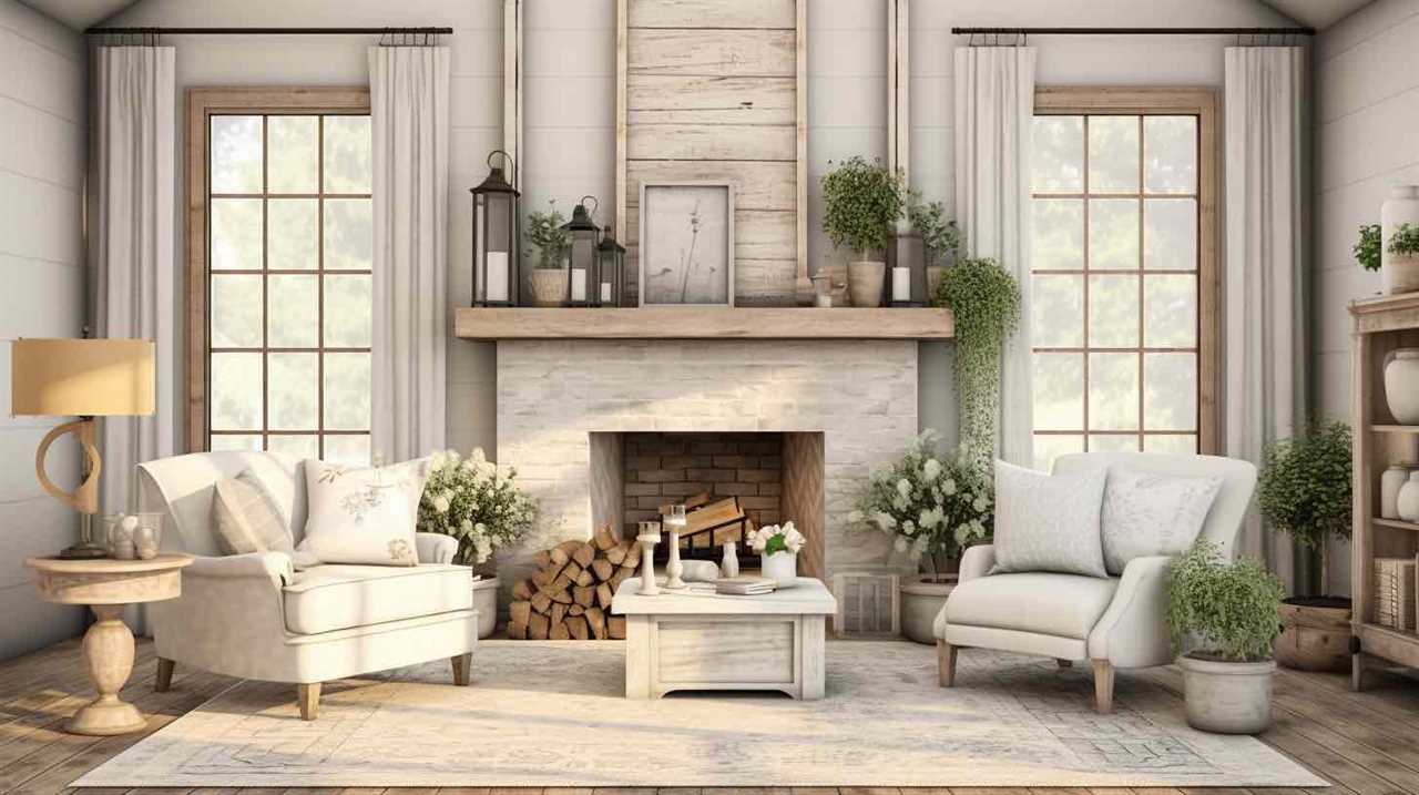 farmhouse modern living room