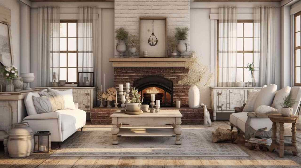 farmhouse style living room furniture