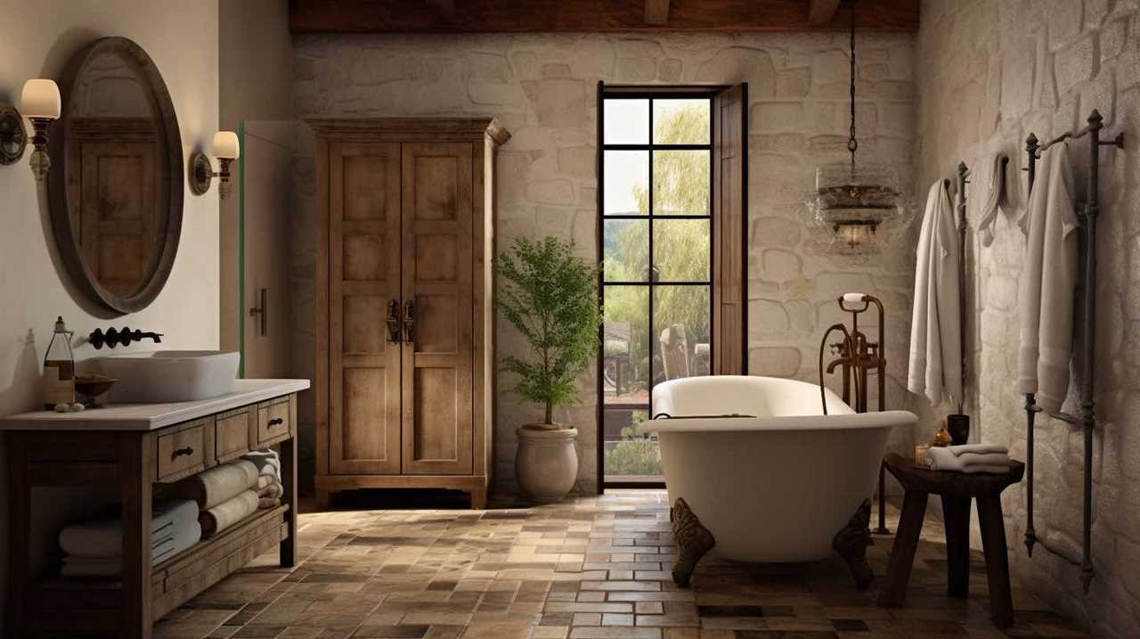 farmhouse modern bathroom vanity