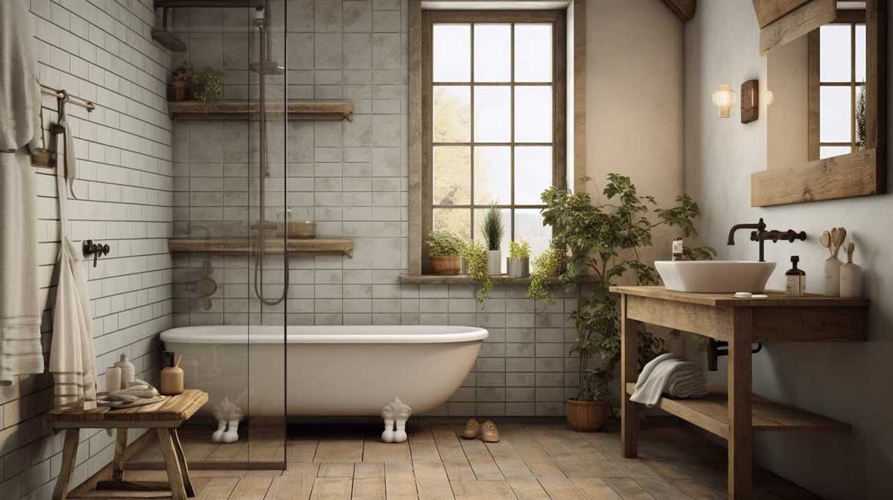 country bathroom designs