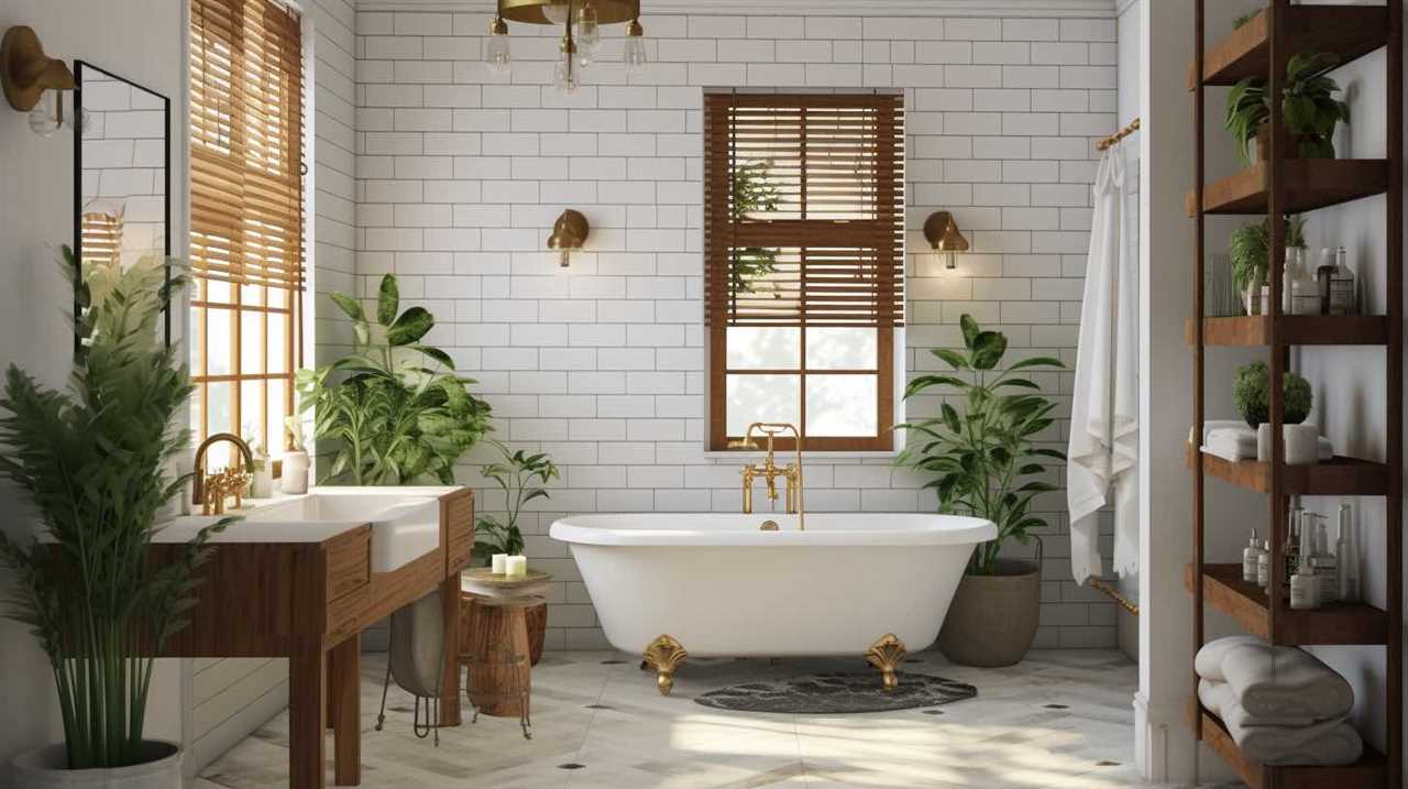 farmhouse bathroom vanity with sink