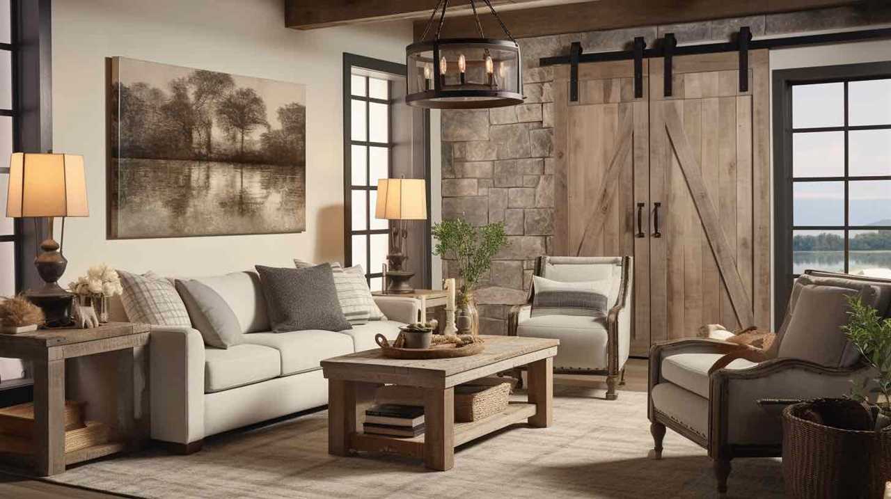farmhouse living room furniture collection