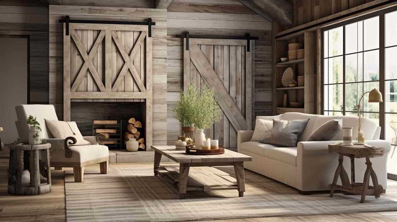 What's the Ideal Color Scheme for Enhancing Living Room Farmhouse Decor?