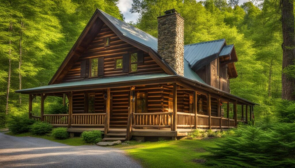 Cozy farmhouse cabin in Pigeon Forge