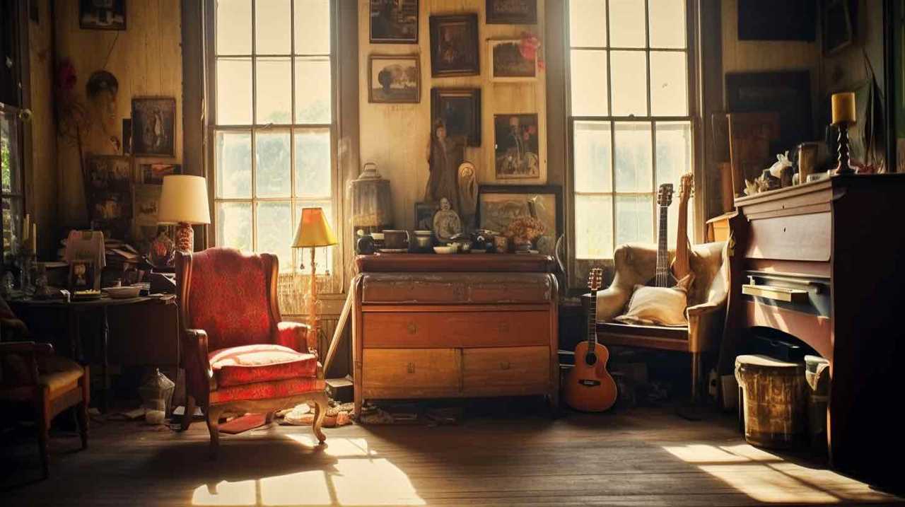 rustic farmhouse living room