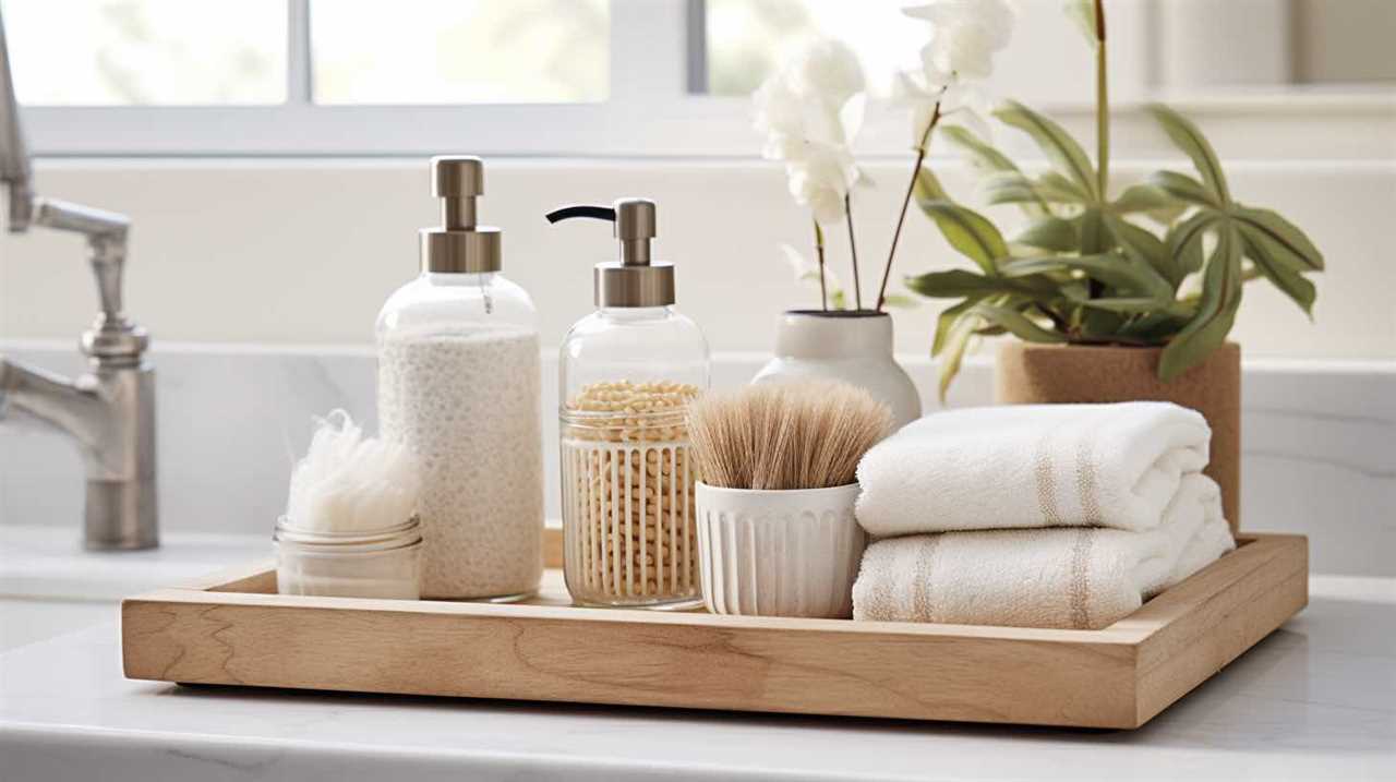 farmhouse bathroom mirror with storage