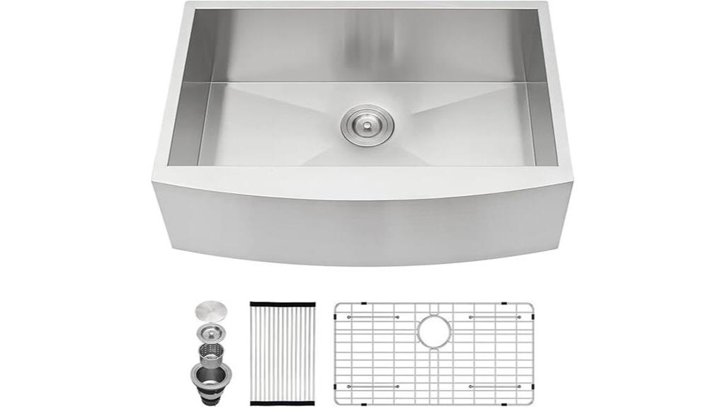 36 inch kitchen apron sink