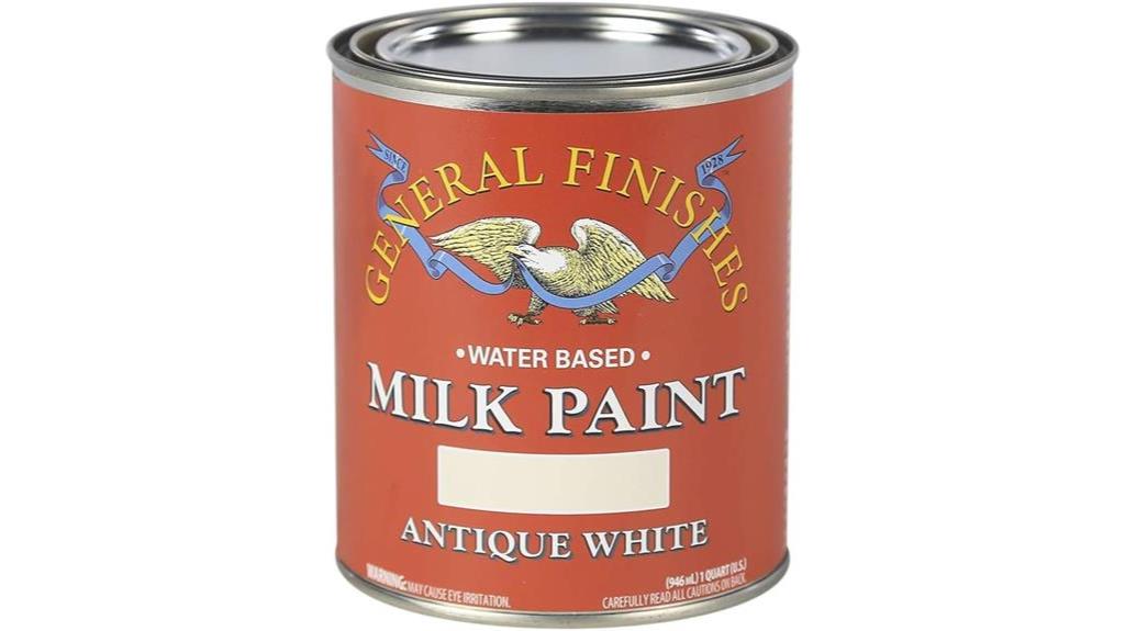 antique white milk paint