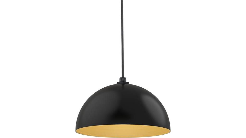 brentwood pendant light dome