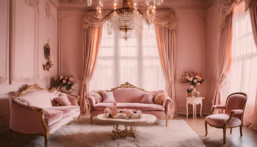 charming elegant coquette decor