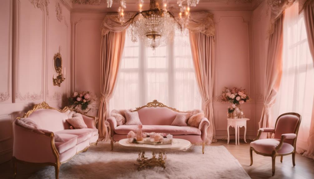 charming elegant coquette decor