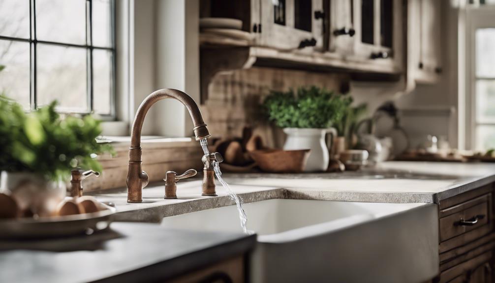 choosing farmhouse sink faucet