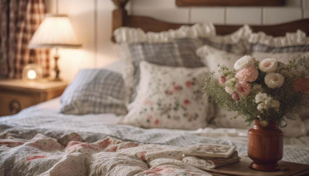 cozy and eclectic bedding