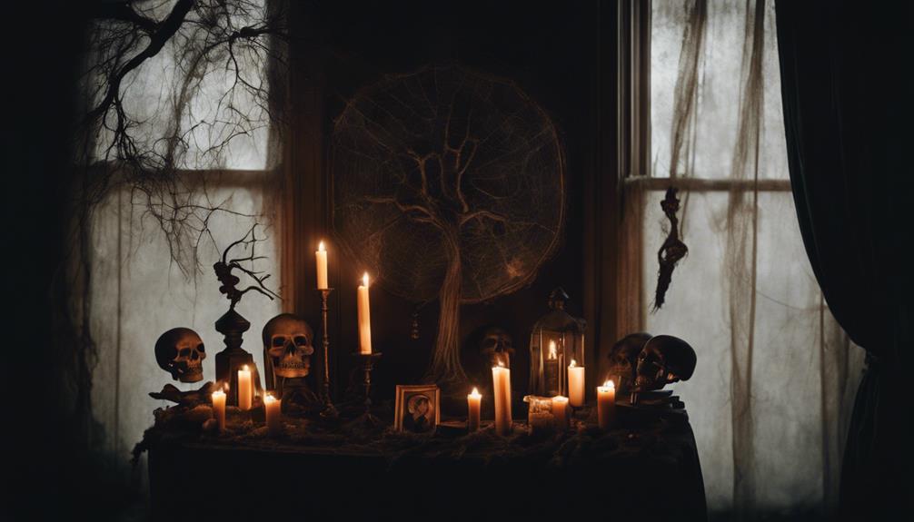 creepy aesthetic room decor