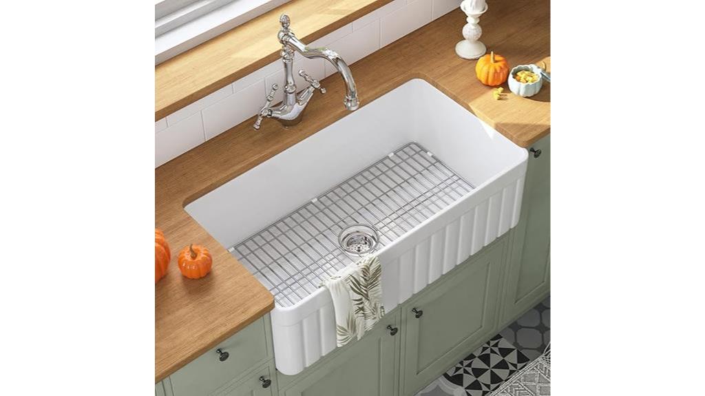 deervalley farmhouse kitchen sink