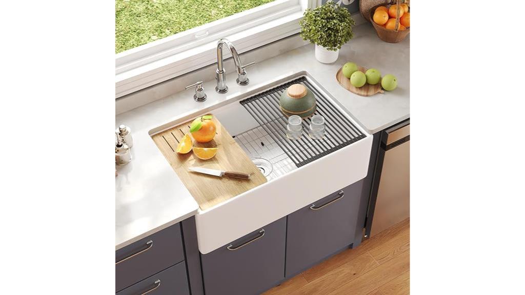 deervalley farmhouse kitchen sink