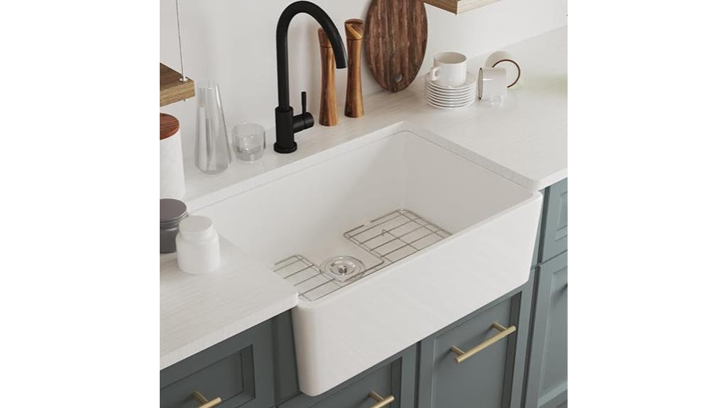 deervalley farmhouse sink 24x16