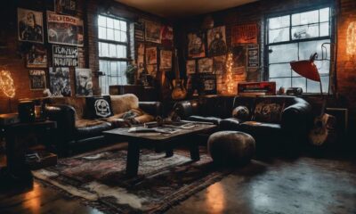 edgy grunge room decor