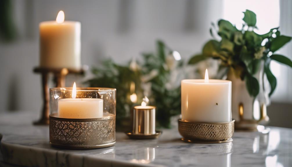 elegant candle holders wow