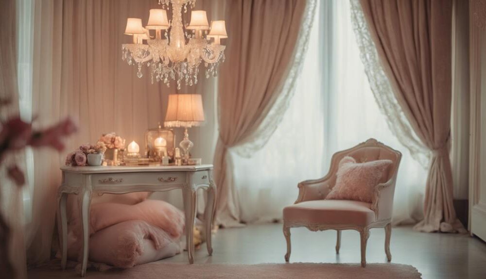 elegant feminine room inspiration