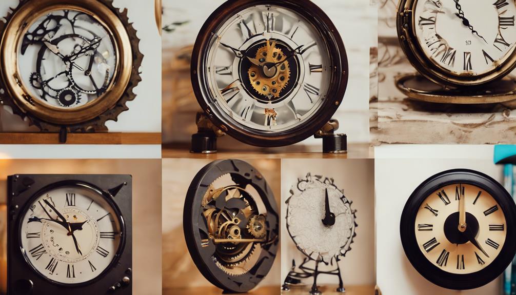 eye catching wall clock collection