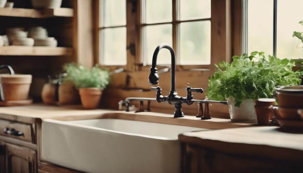 farmhouse kitchen faucets selection