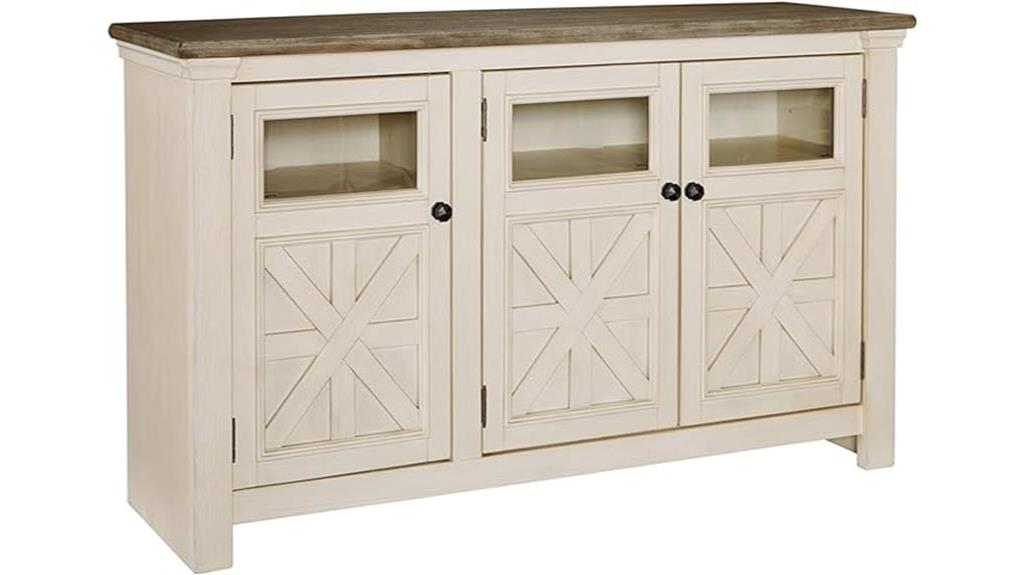 farmhouse tv stand 58