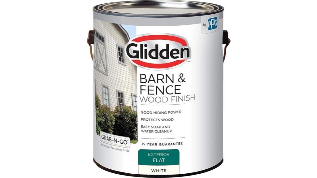 glidden white exterior paint