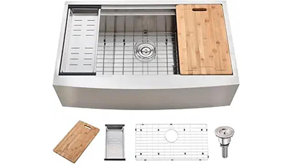 handmade stainless steel sink