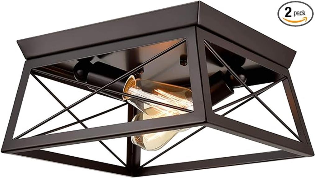 industrial flush mount light