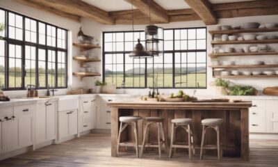 inspiring modern farmhouse kitchens