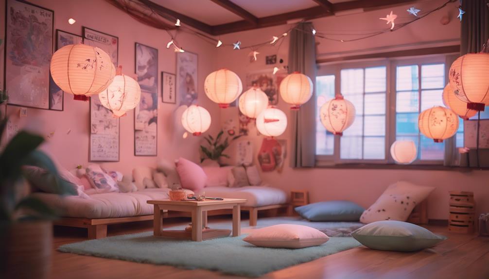 japanese anime room decor