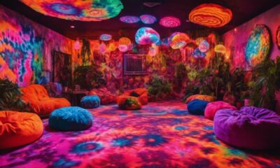 psychedelic room decor ideas