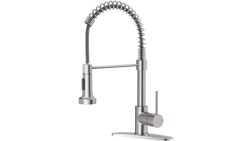 pull down kitchen faucet