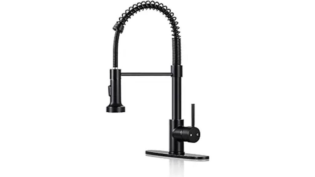 pull down kitchen faucet