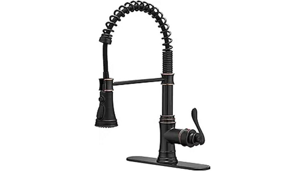 pull down kitchen faucet