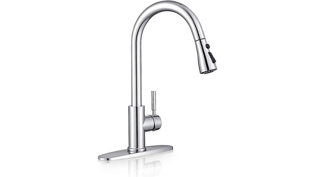 pull down kitchen faucet