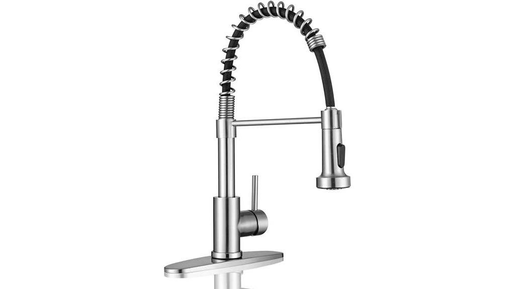 pull down sprayer faucet