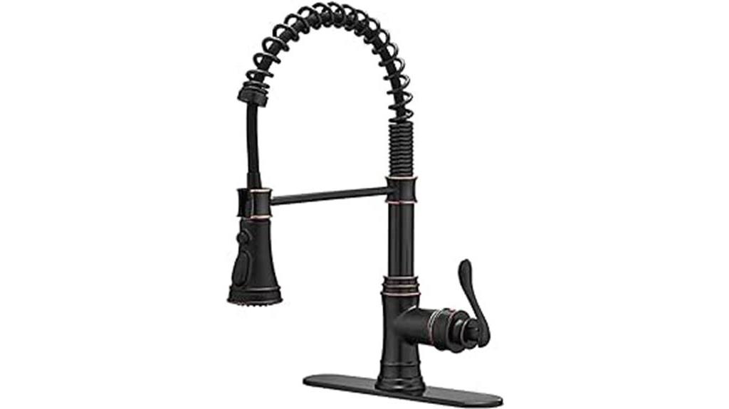 pull down sprayer faucet