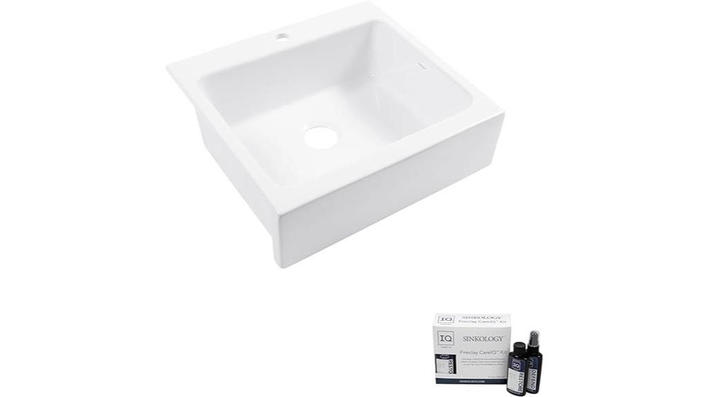 quick fit farmhouse kitchen sink