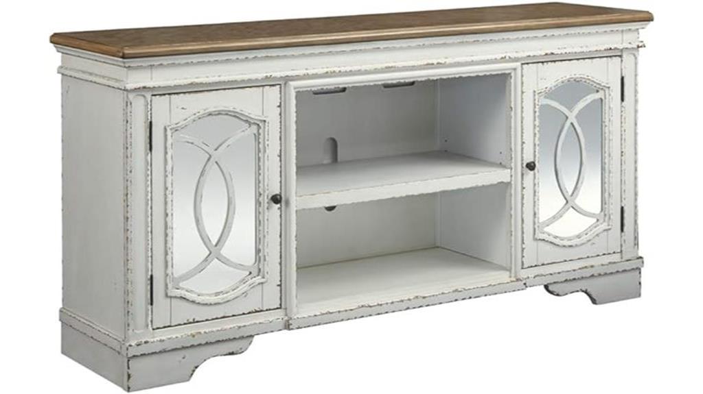 realyn farmhouse tv stand