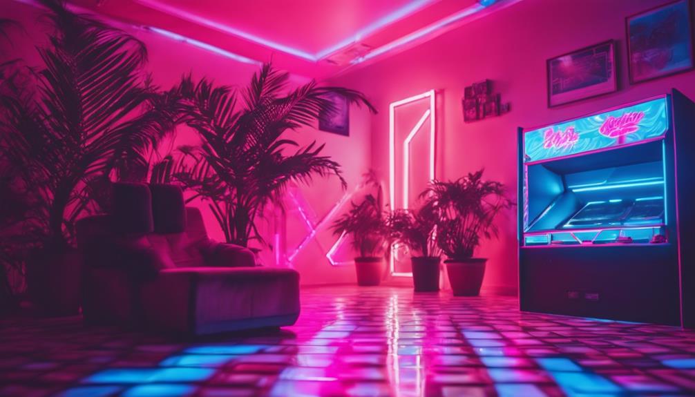 retro aesthetic vaporwave decor