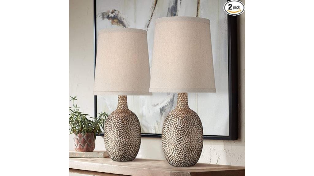 rustic farmhouse accent lamps