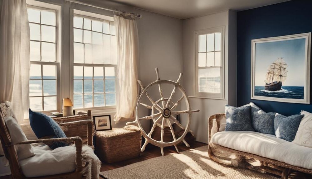 seaside inspired room decor